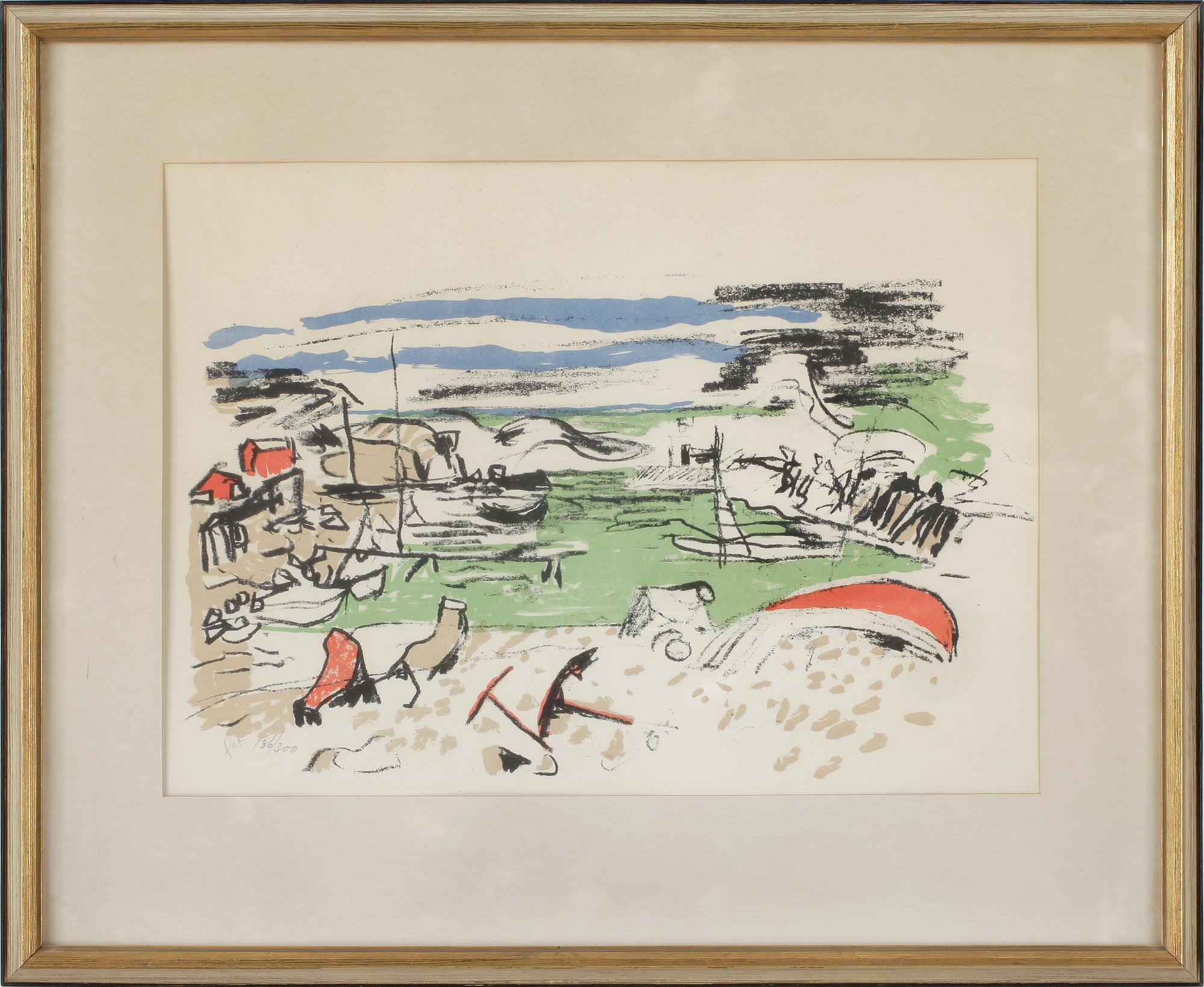 SVEN X:ET ERIXSON, färglitografi, signerad o numrerad 136/300.