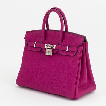 Hermès, a Rose Pourpre Togo leather 'Birkin 25' handbag, 2018.