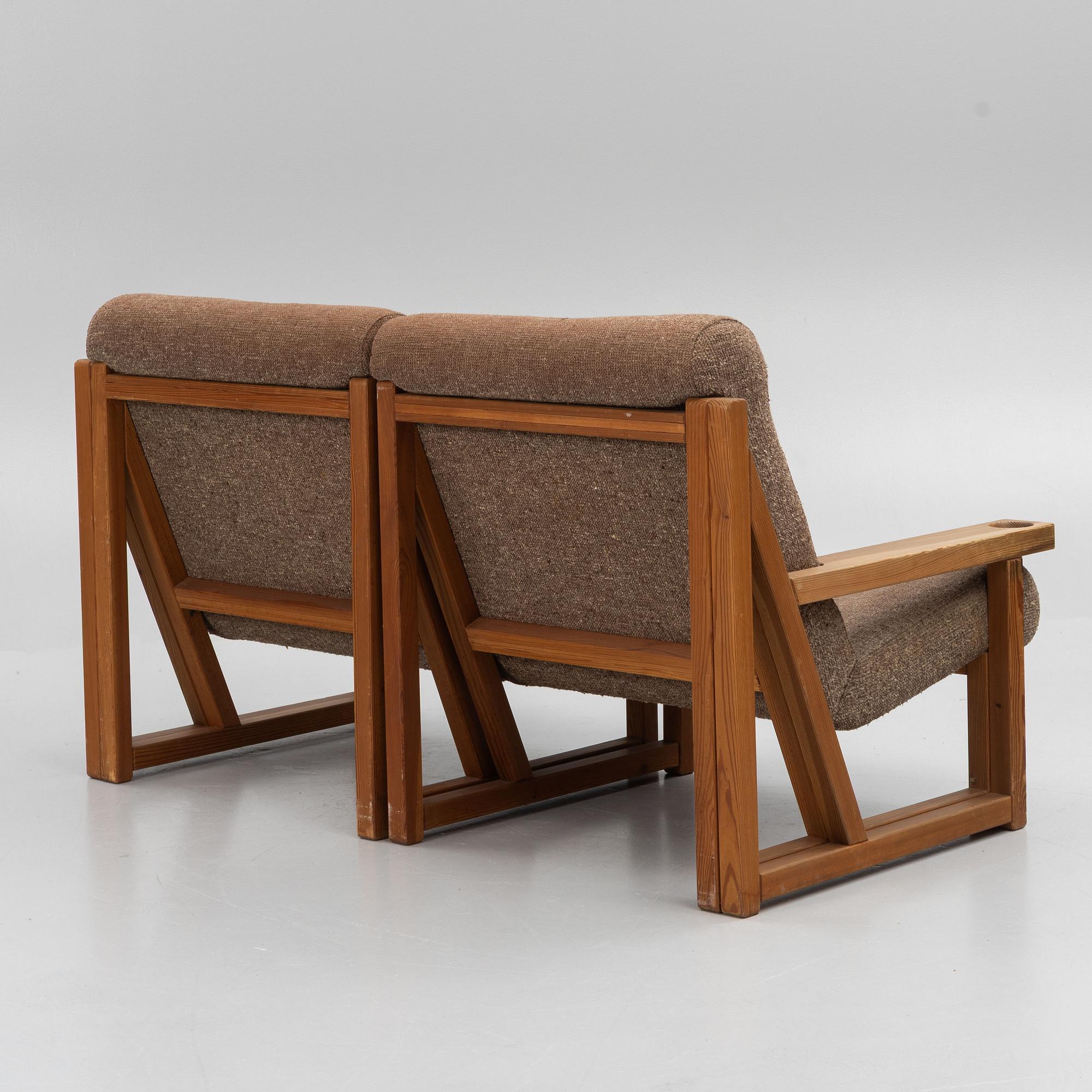 Vagn Fuglsang, soffa och fåtölj, Collection Fuglsang, Skals, Danmark, 1900-talets andra hälft.