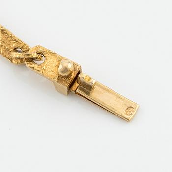 Björn Weckström, collier 18K guld med fluorit för Lapponia, Finland.