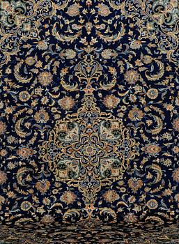 A CARPET, Kashan, around 412 x 292 cm.