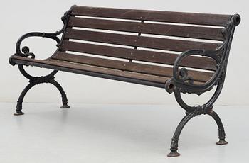 PARKBÄNK, Klafreströms Bruk, 1900-tal.