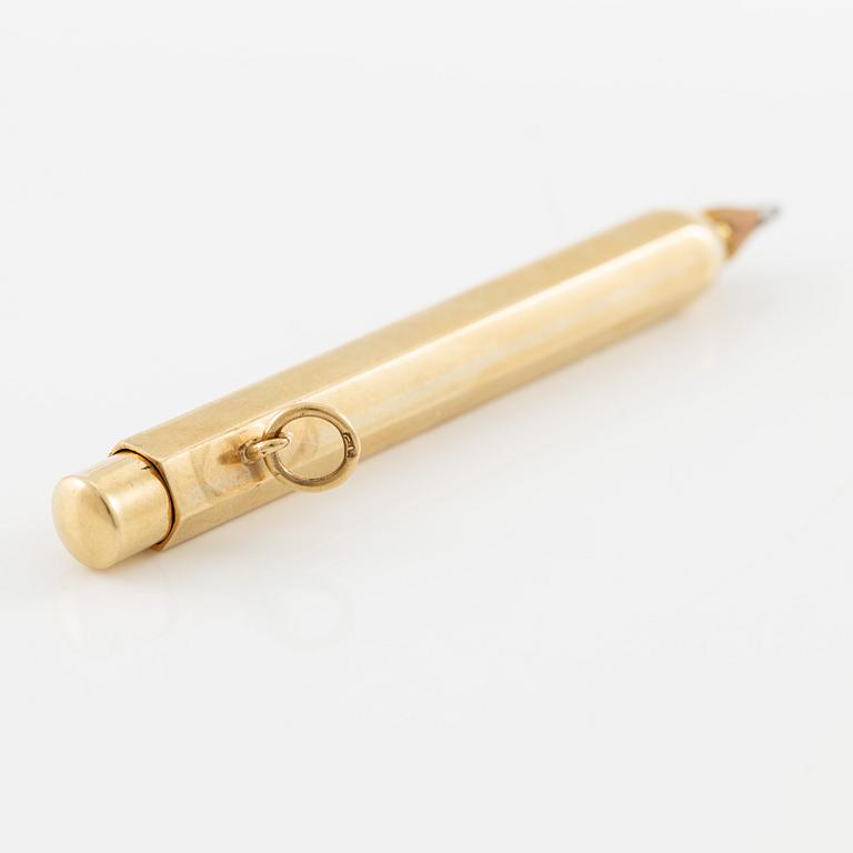 Three pens 18K gold.