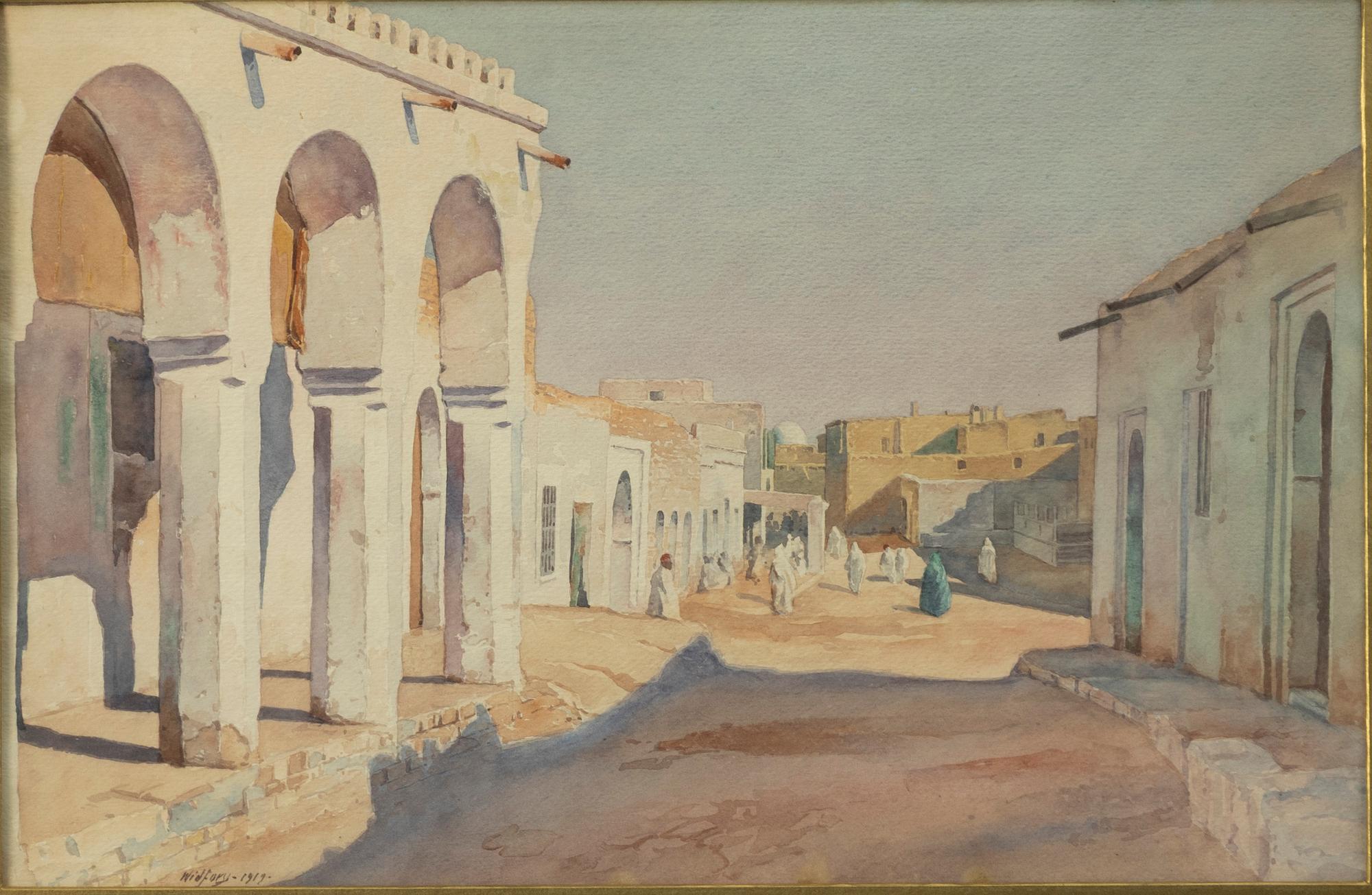 Gunnar Widforss, From Tunis.