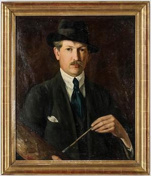 KNUT JANSON, Olja på duk, signerad och daterad 1922.