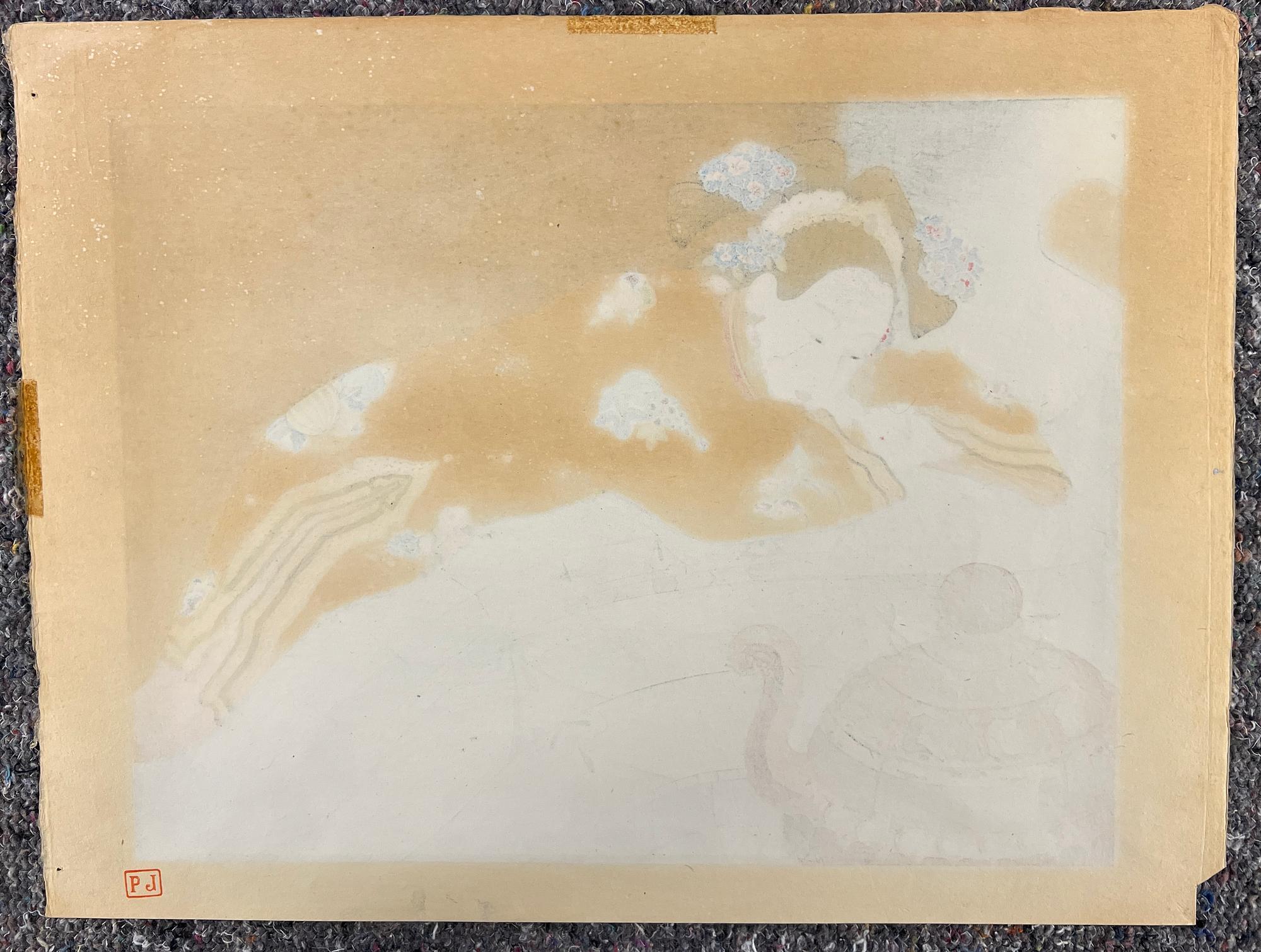 Paul Jacoulet, Fumées de Santal'.