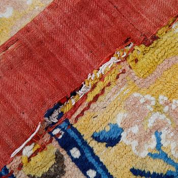 ANTIQUE NINGXIA, SADDLE COVER. ca 142 x 70 cm.