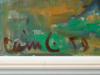 OLAVI LAINE, olja på duk, signerad och otydligt daterad.