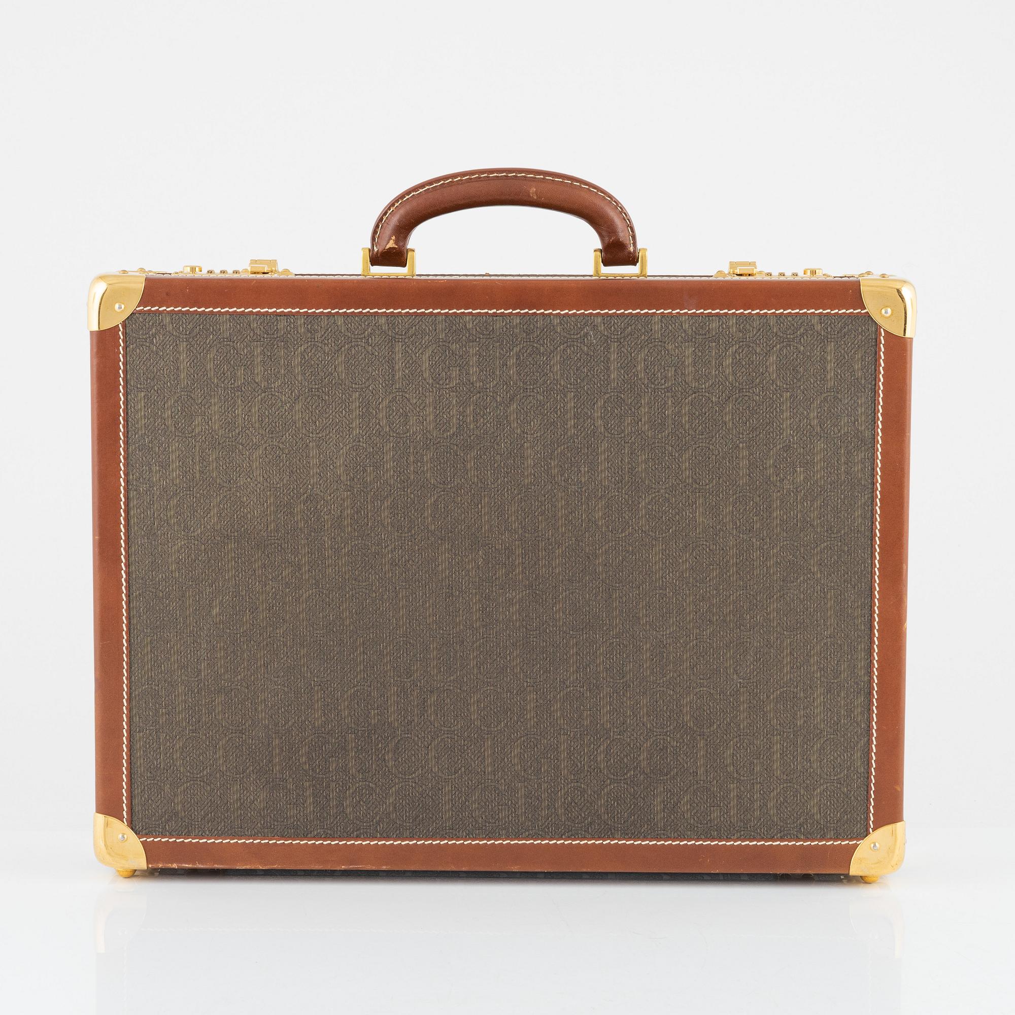 Gucci, briefcase.