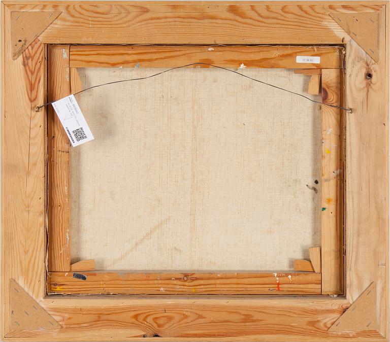 RONALD DE WOLFE, oil on canvas, signed.