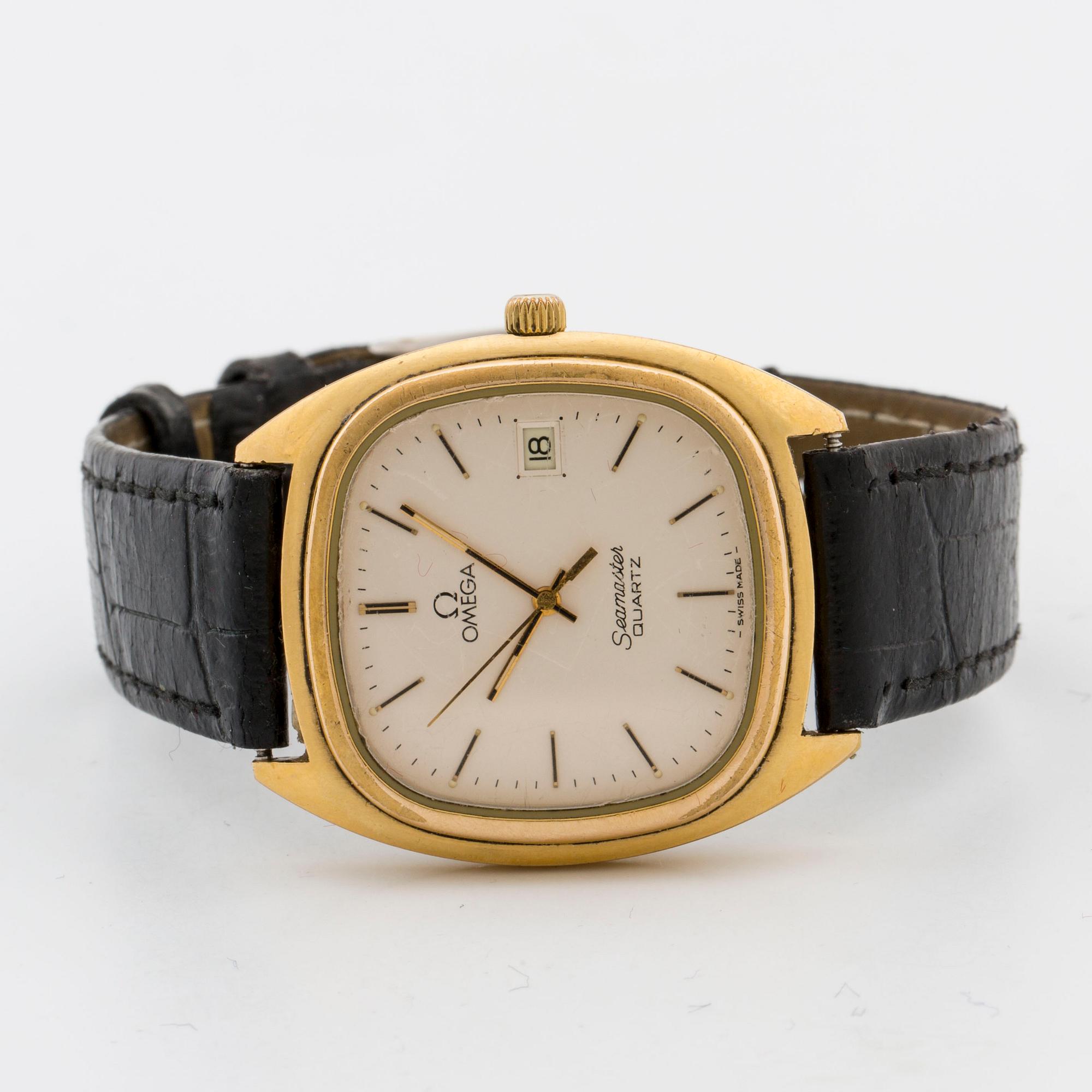 OMEGA, Seamaster, armbandsur, 34 mm,