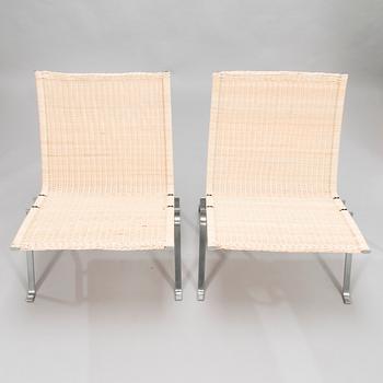 POUL KJAERHOLM, nojatuolipari, "PK22", E. Kold Christensen, Tanska.