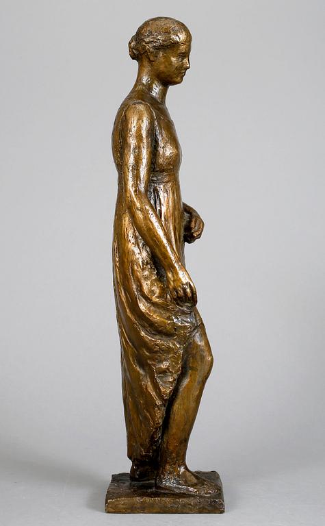 PAUL CORNET, bronsskulptur, signerad, med gjutarstämpel C. Valsuani.