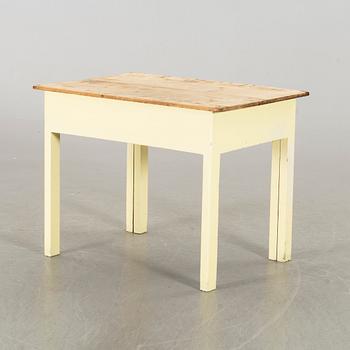 An early 1900's kitchen table.