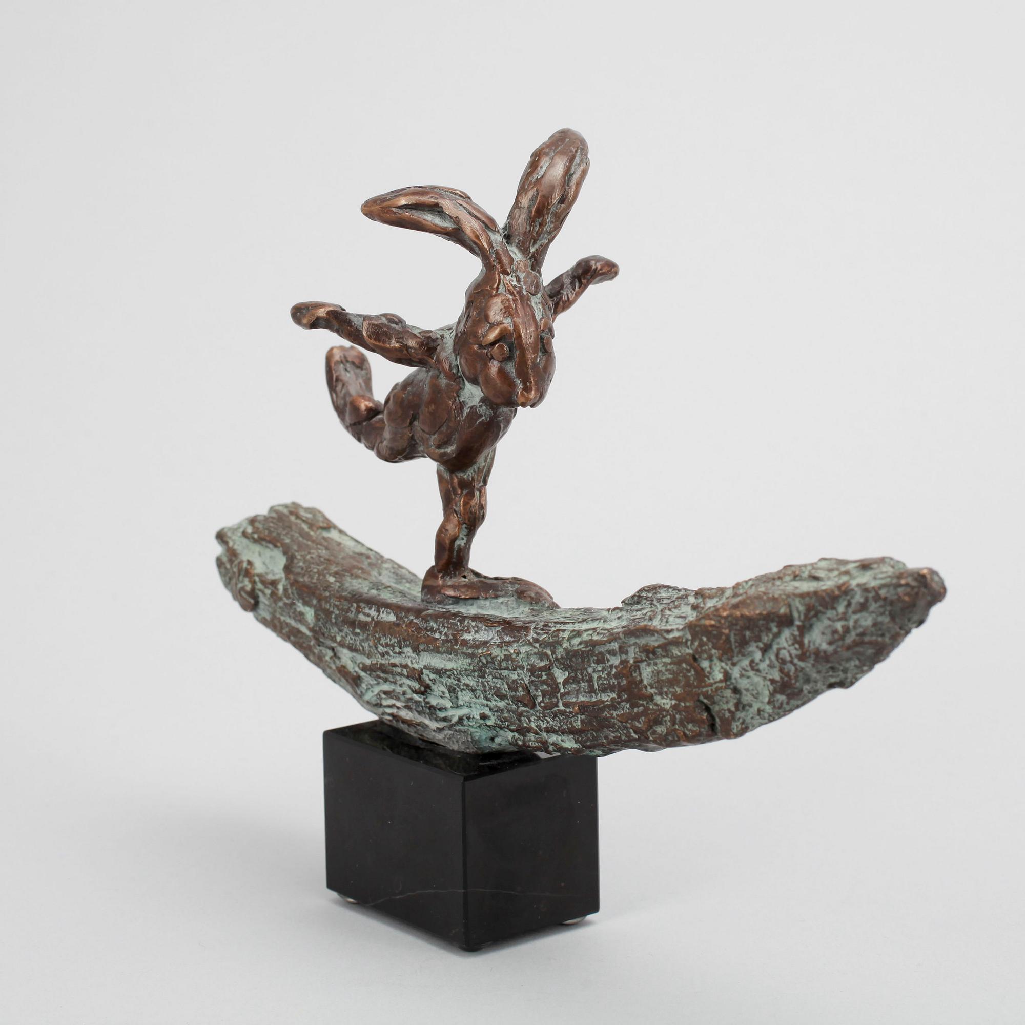 YVONNE VISSER, skulptur, brons, monogramsignerad och numrerad 1/8.