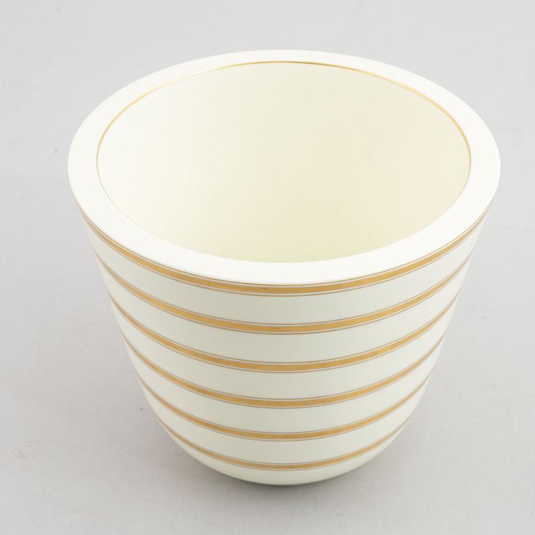 Wilhelm Kåge, a "Cintra" stoneware bowl, Gustavsberg, 1938.