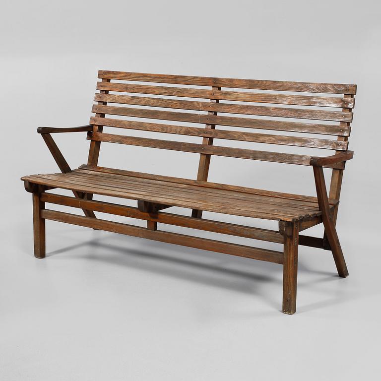 TRÄDGÅRDSGRUPP, 4 delar, "Bergshamra", Carl Malmsten, Igelstaverken, 1900-talets andra hälft.