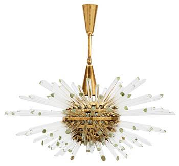 A Bakalowits & Sohne ceiling light, 'Miracle', Vienna 1960's.