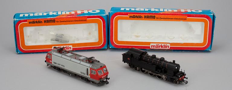 VETURI, 2 kpl Märklin Hamo 8307, 8323.