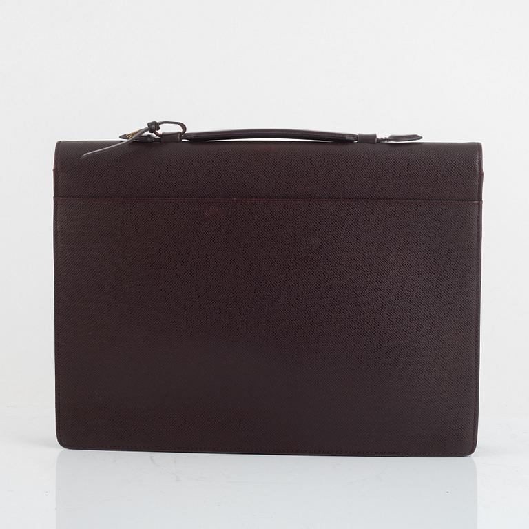 Louis Vuitton, briefcase, "Taiga Kourad", 1998.