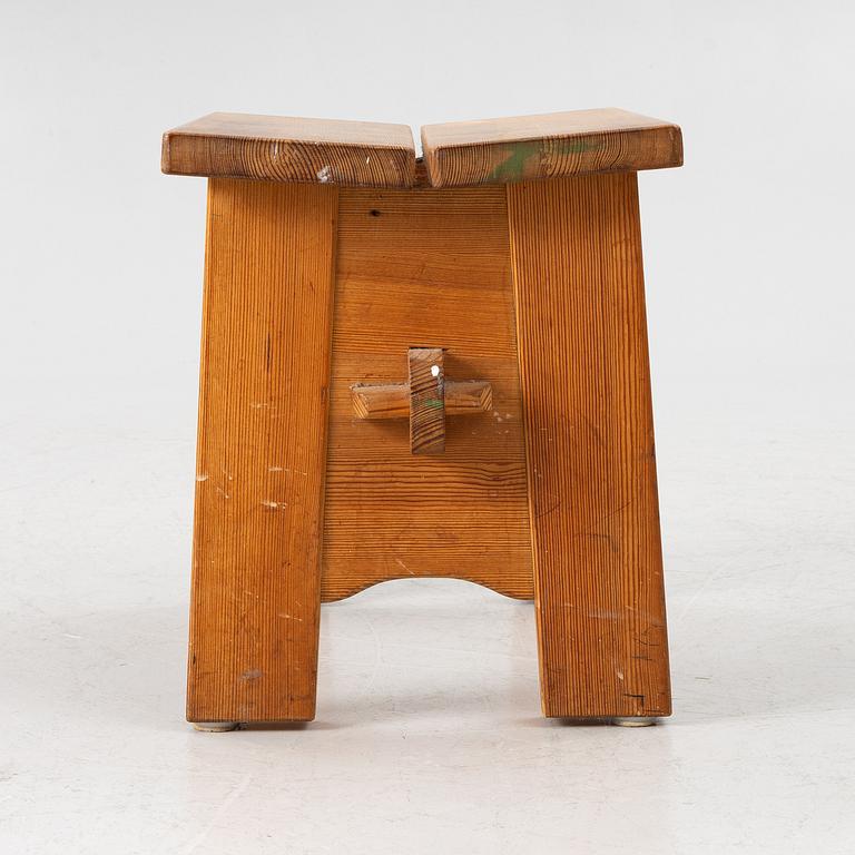 David Rosén, stool, 'Berga', Nordiska Kompaniet, 1940s.