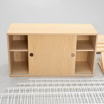 Nisse & Kajsa Strinning, a 'String' shelving system, contemporary.