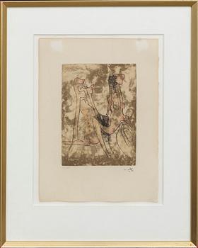 ROBERTO MATTA, etsningar, 2 st, sign.