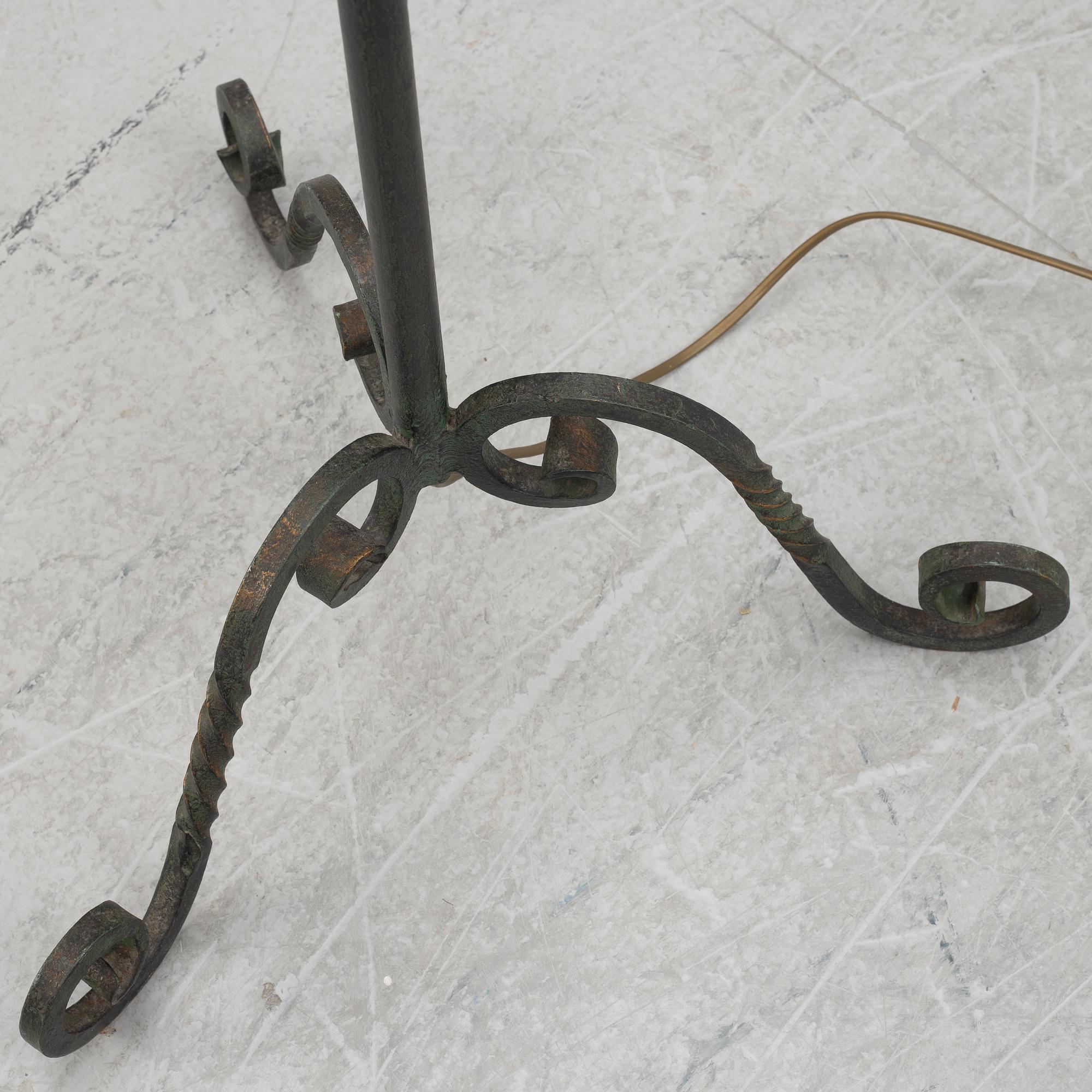Bjerkås, a floor lamp model "231", Gothenburg, 1930's.