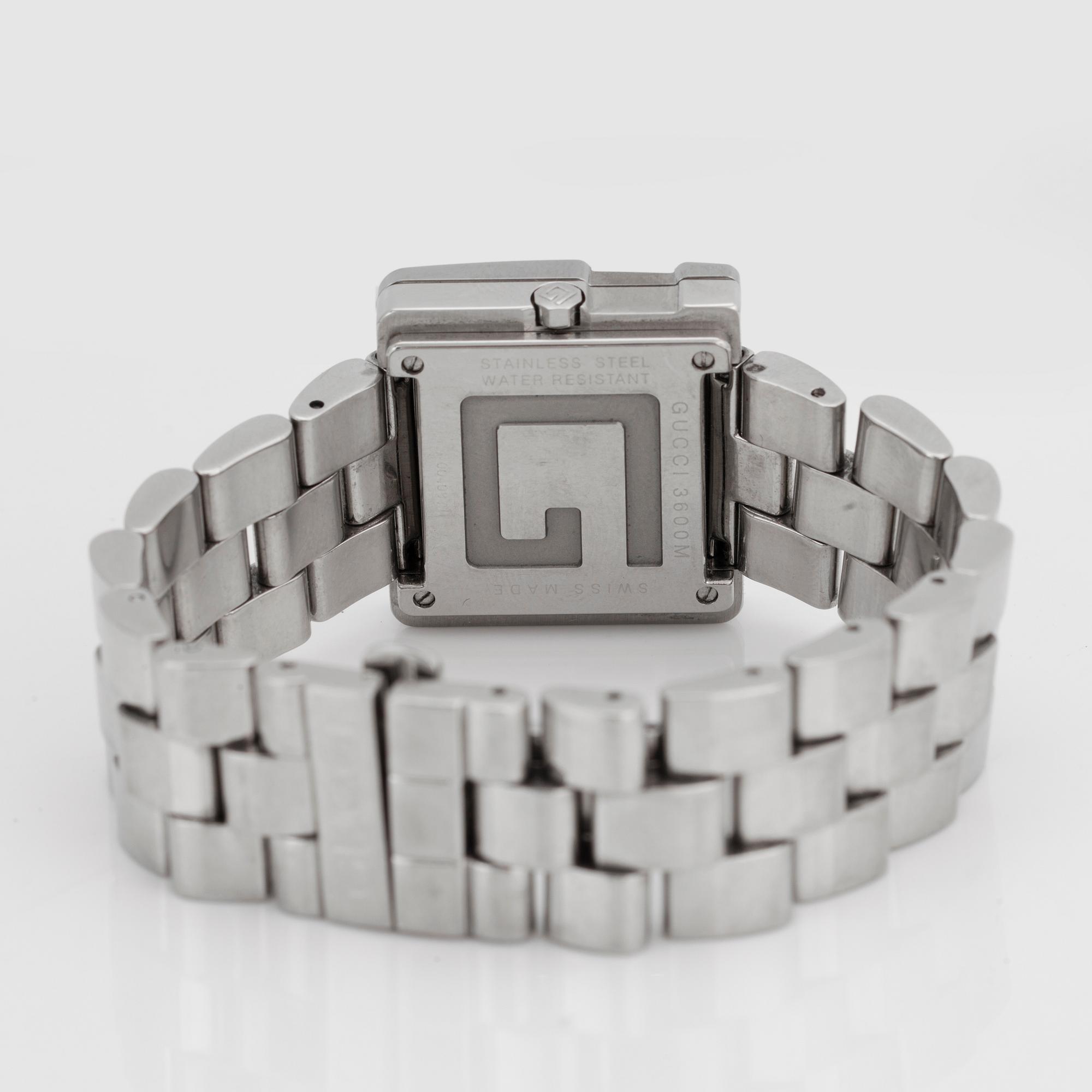 GUCCI, wristwatch, 31,5 x 29 mm,