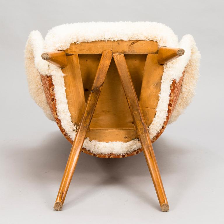 CARL GUSTAF HIORT AF ORNÄS, A 1950s 'Pedro' armchair for Puunveisto Oy - Träsnideri Ab.