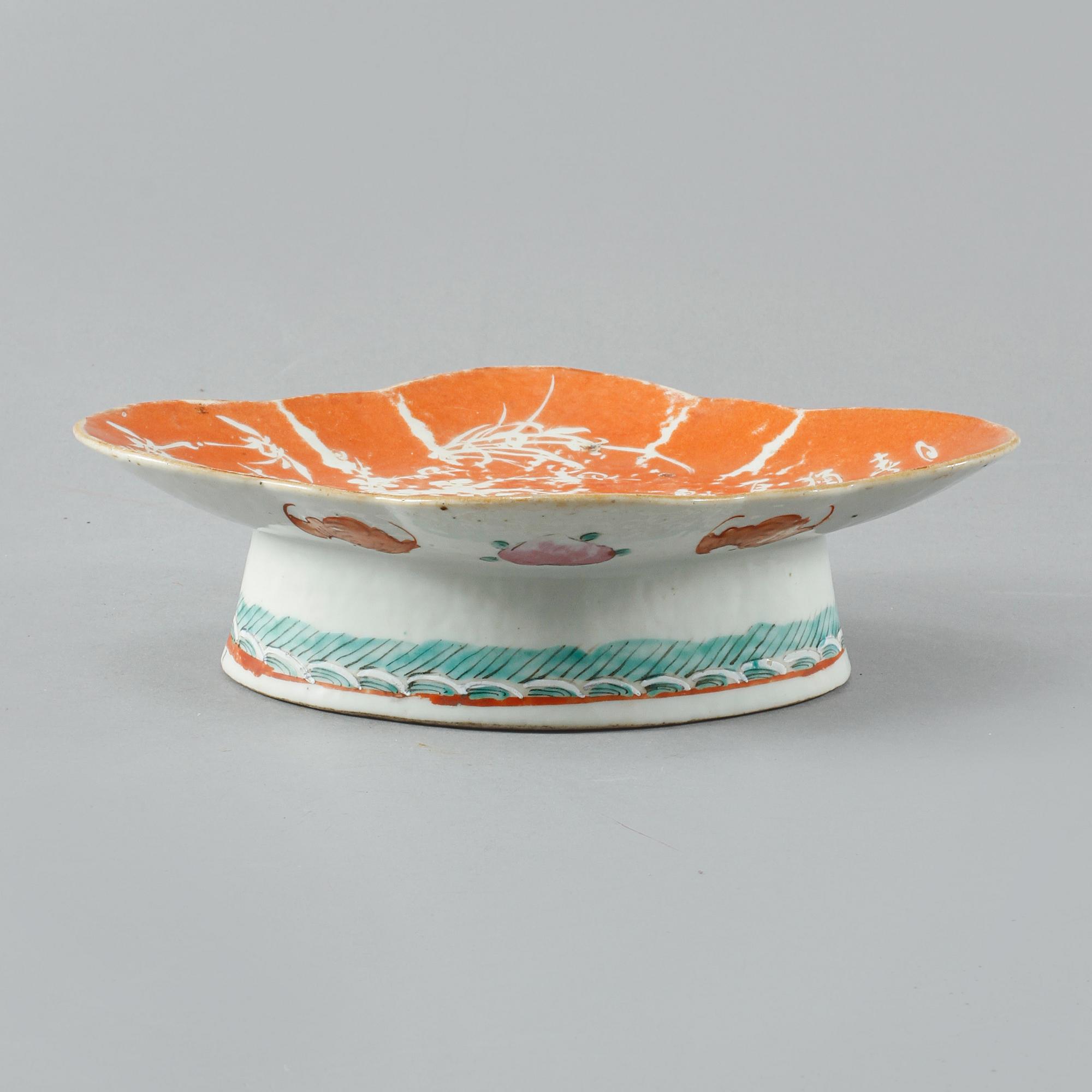 FAT, porslin, Kina, 1800-tal.