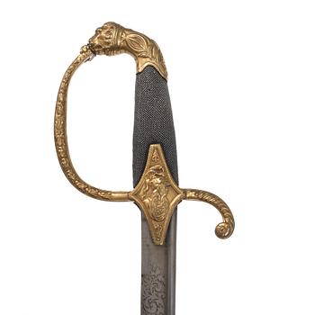 a Swedish officer sarbre m/1815.