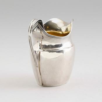 GRÄDDKANNA, silver, sannolikt Andrew Fogelberg,  London 1786. Vikt ca 117 gram.