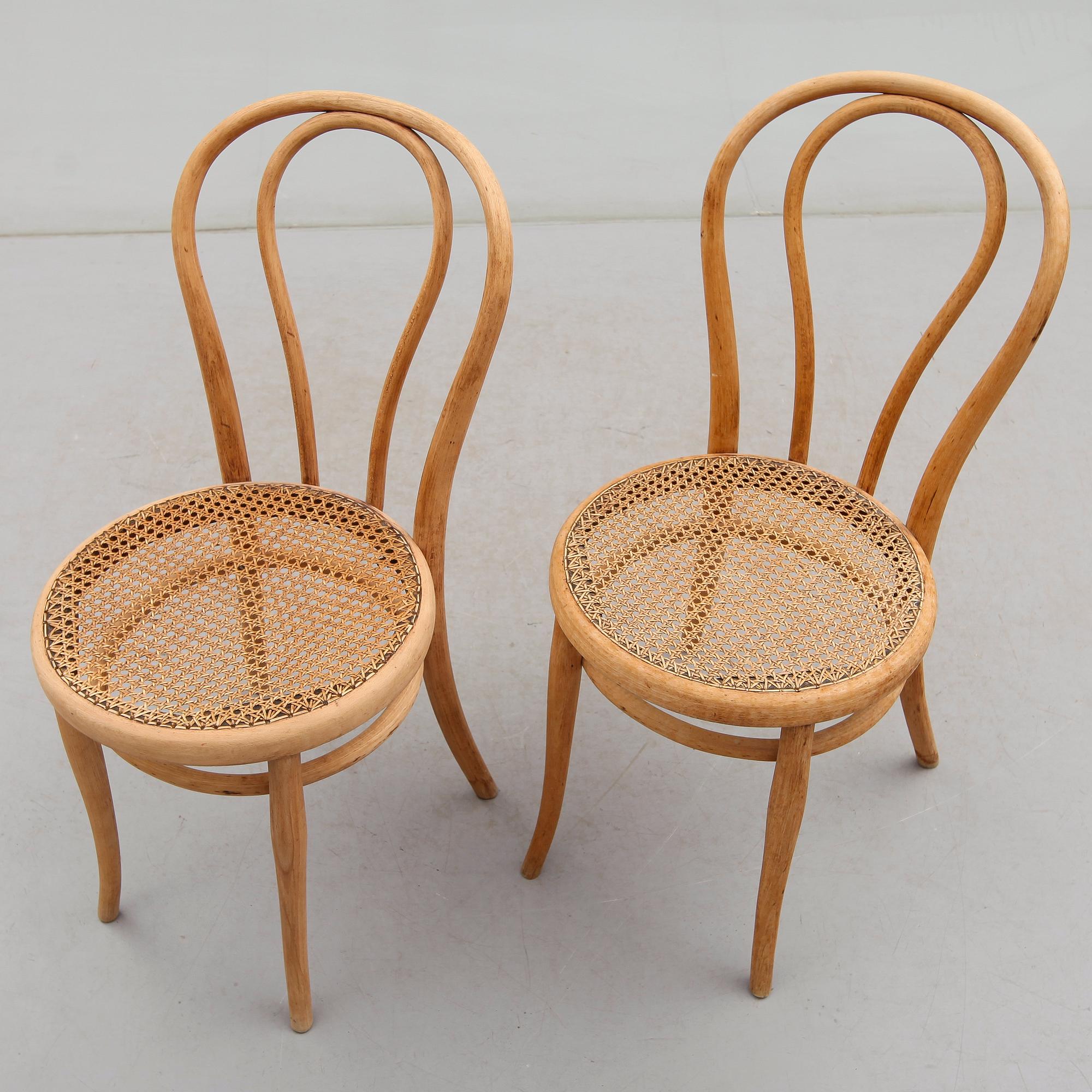 STOLAR, 1 par, Thonet, 1900-talets början.