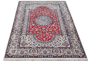 Matta, Nain part silk, 6 laa, ca. 303 x 184 cm.