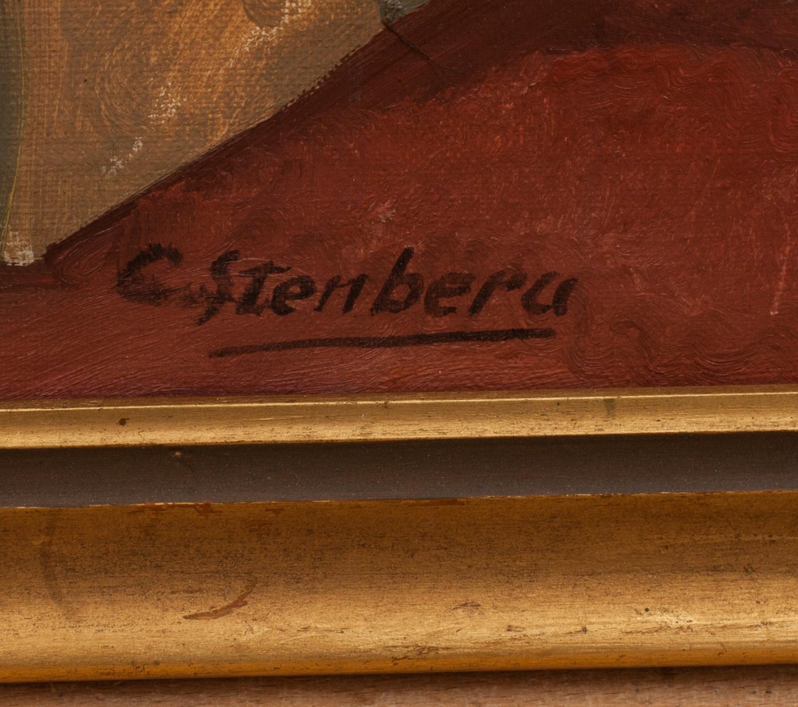 CARL STENBERG, olja på duk, signerad.