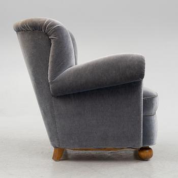 Armchair, Swedish Modern, 1950s.