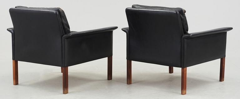 FÅTÖLJER, ett par, Hans Olsen, CS Möbler, 1960-tal.