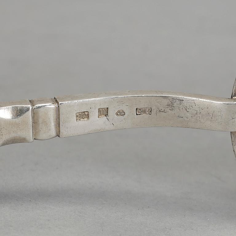 TÅRTSPADE, silver, Pehr Ericson, Malmö 1868. Vikt ca 80 gram.