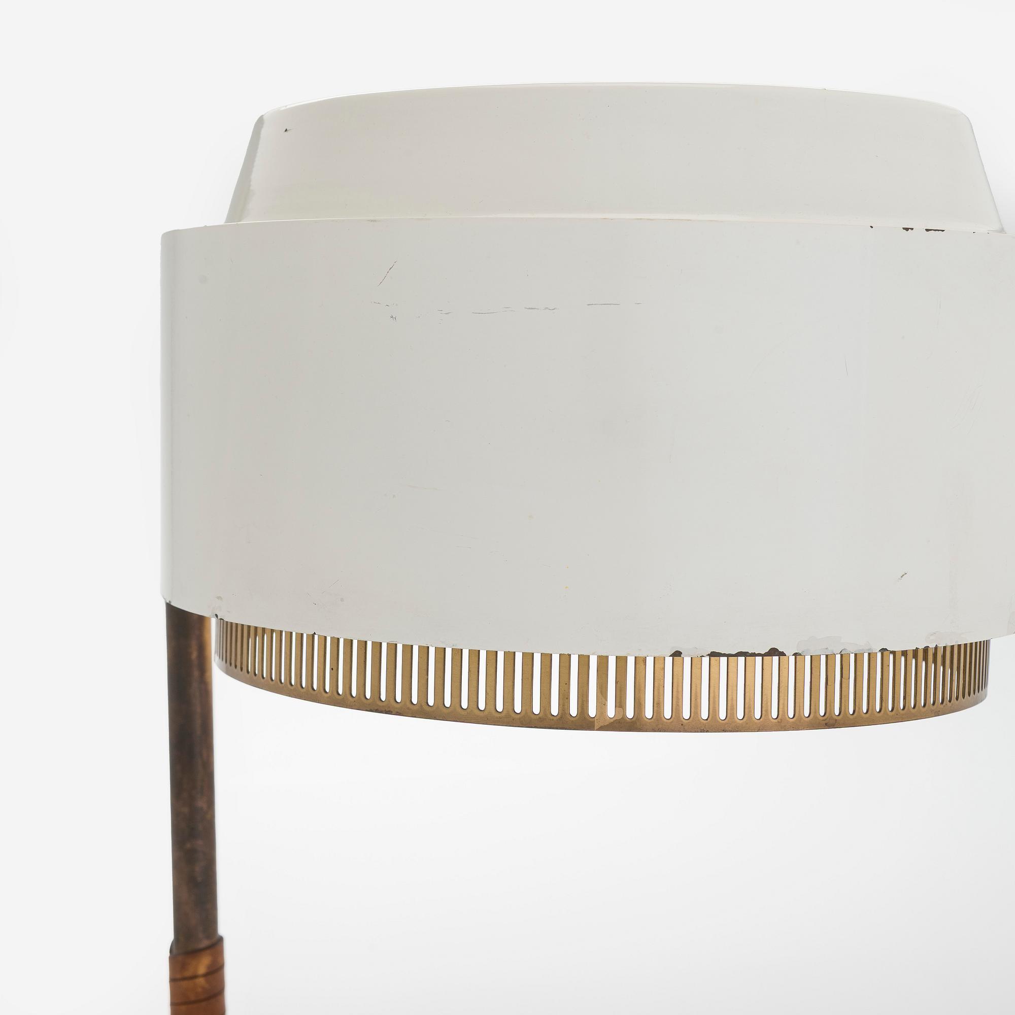 Aarne Ervi, bordslampa, möjligen prototyp, Arkkitehtuuritoimisto Aarne Ervi, tillverkare Taito 1900-talets mitt.