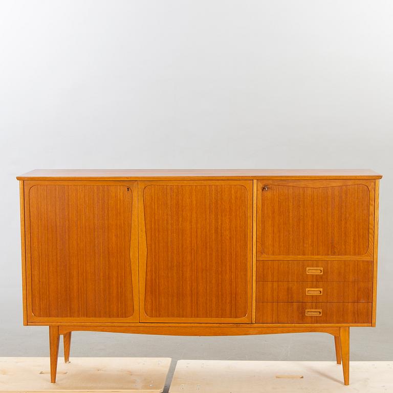 Sideboard, teak och ek, 1950-60-tal.