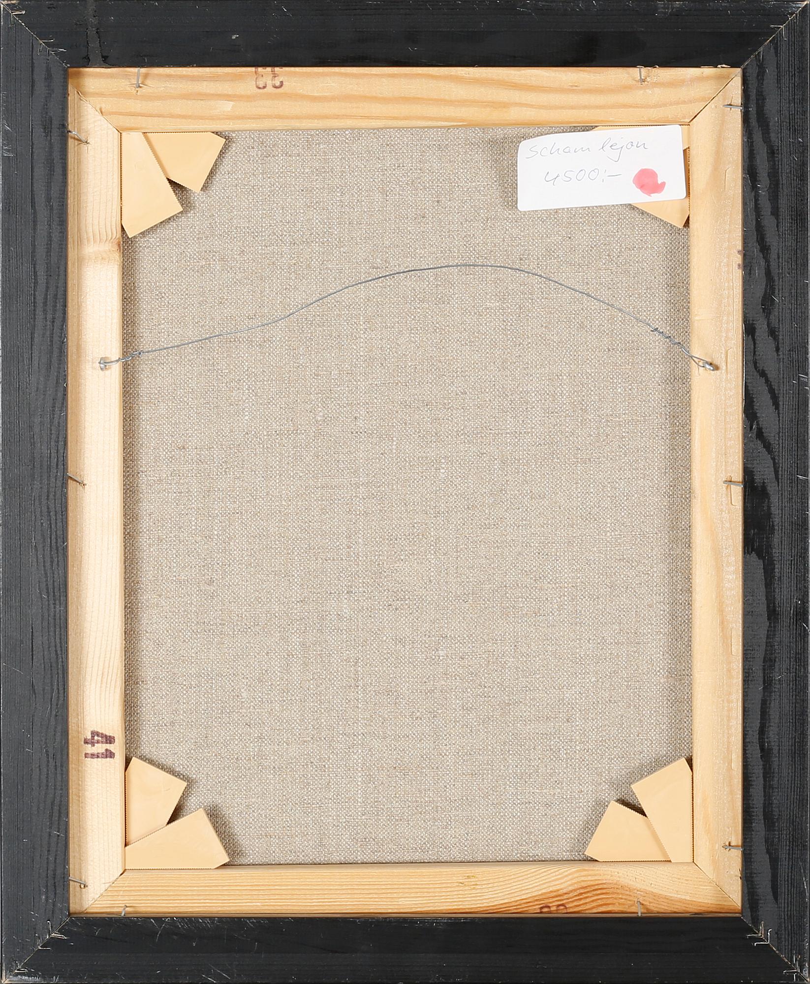 DAGMAR GLEMME, oil on canvas, signed.