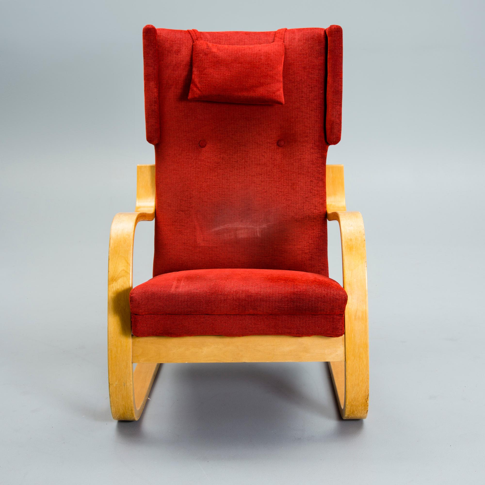 ALVAR AALTO, fåtölj, modell 401, Artek, 1900-talets senare  hälft.