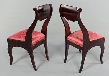 STOLAR, ett par, Ryssland/Baltikum, 1800-talets första hälft.