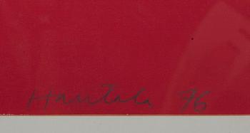 JORMA HAUTALA, serigrafi, numrerad 9/35, signerad och daterad -76.