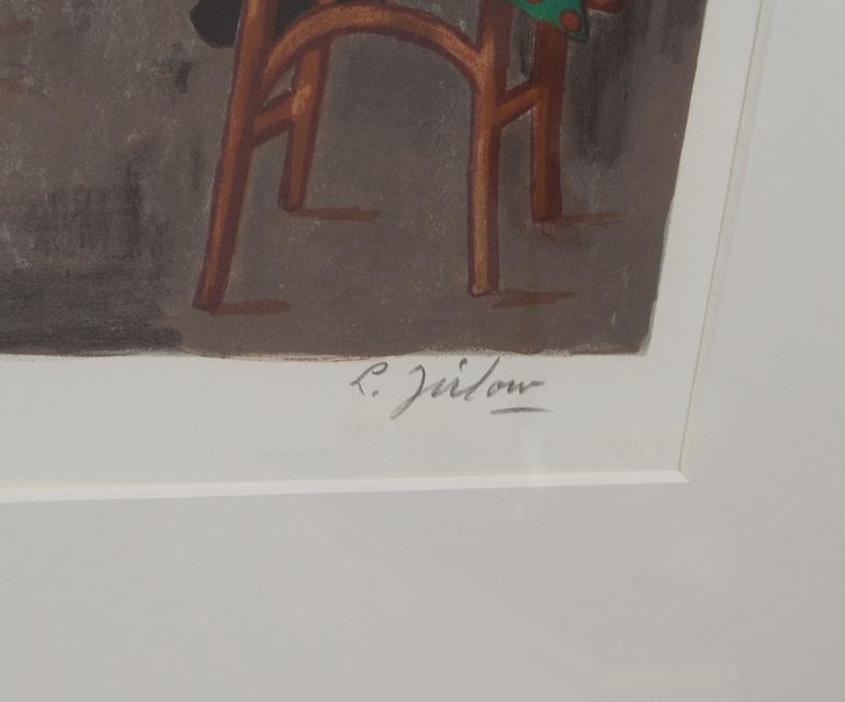 LENNART JIRLOW, färglitografi, numrerad 154/385.