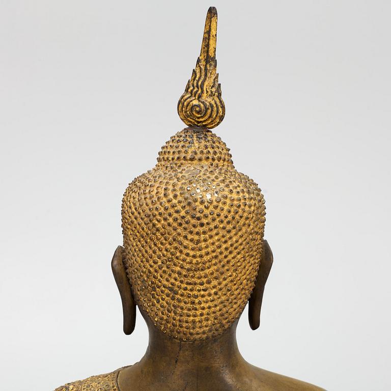 Budda, brons, Thailand, 1900-tal.
