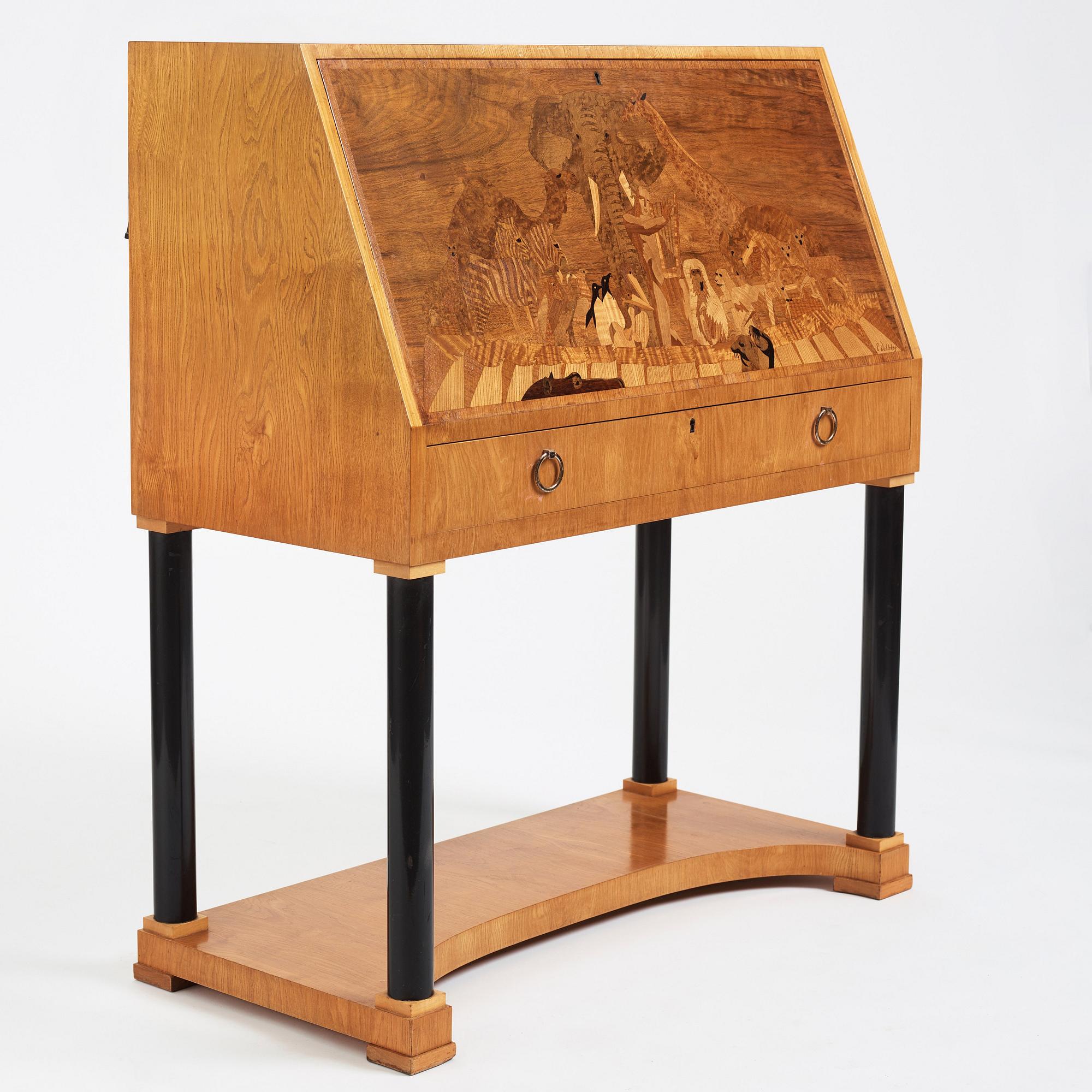 Ewald Dahlskog, a Swedish Grace secretaire, Svenska möbelfabrikerna, Bodafors 1930s.