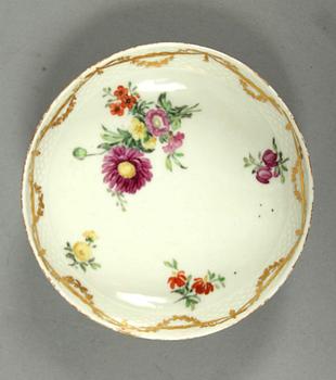 KAFFESERVIS,13 delar, porslin, Royal Copenhagen, 1800-tal.