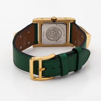 Hermès, Medor, armbandsur, 23 x 23 mm.
